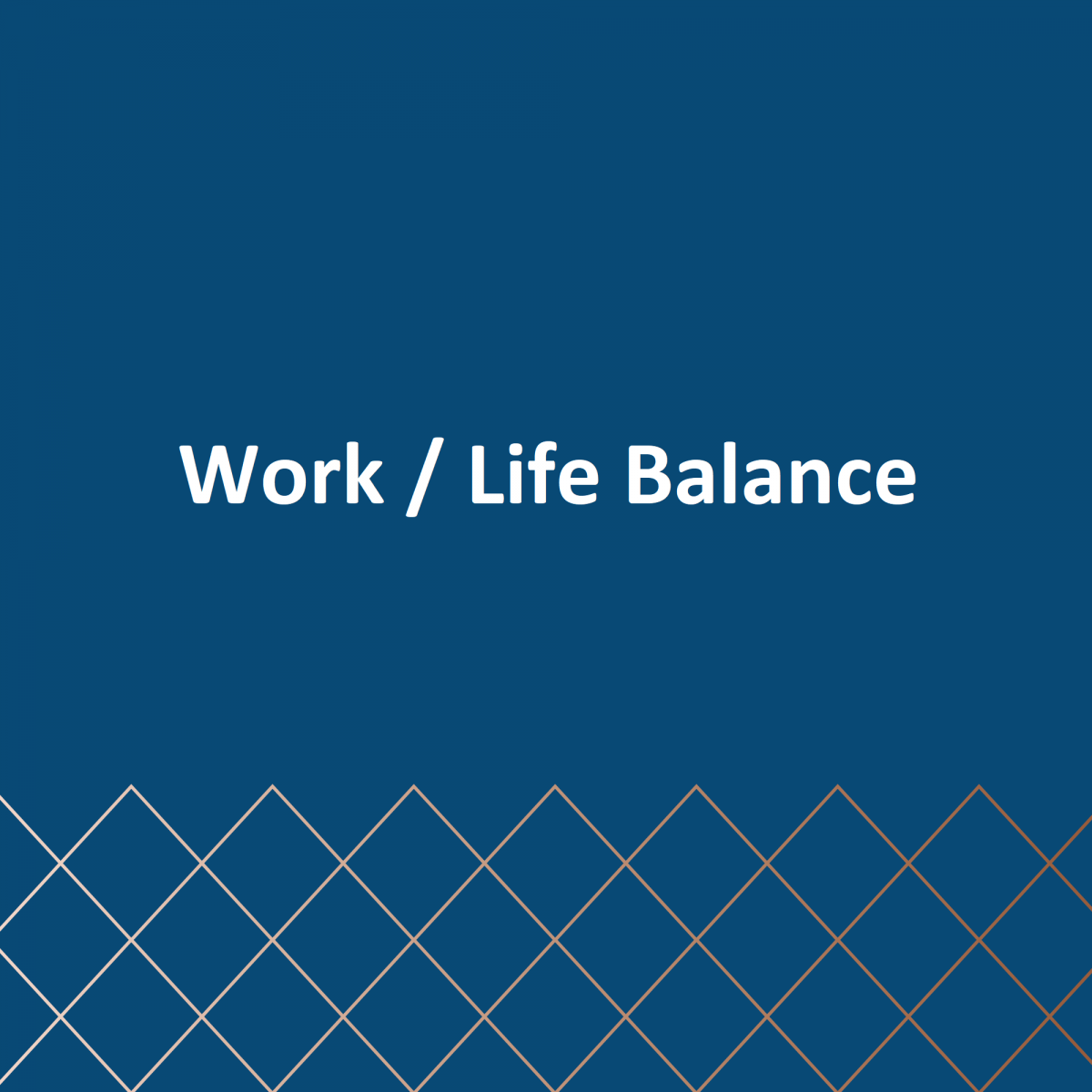 How to achieve a better work/life balance
