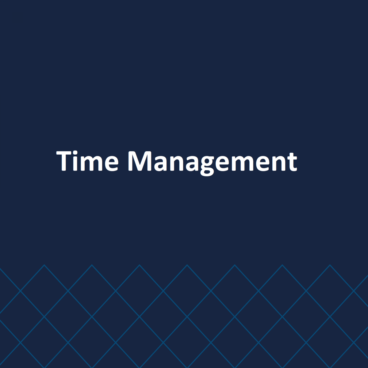 Time Management & Multi-Tasking in a Business